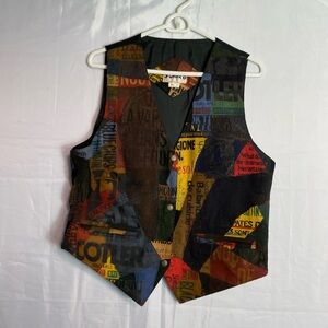 Colorful Graphic Vest